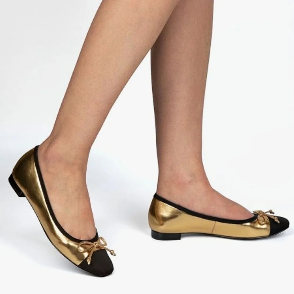 BRAND NEW MARC FISHER JODI BOWNOT COLORBLOCK FLAT